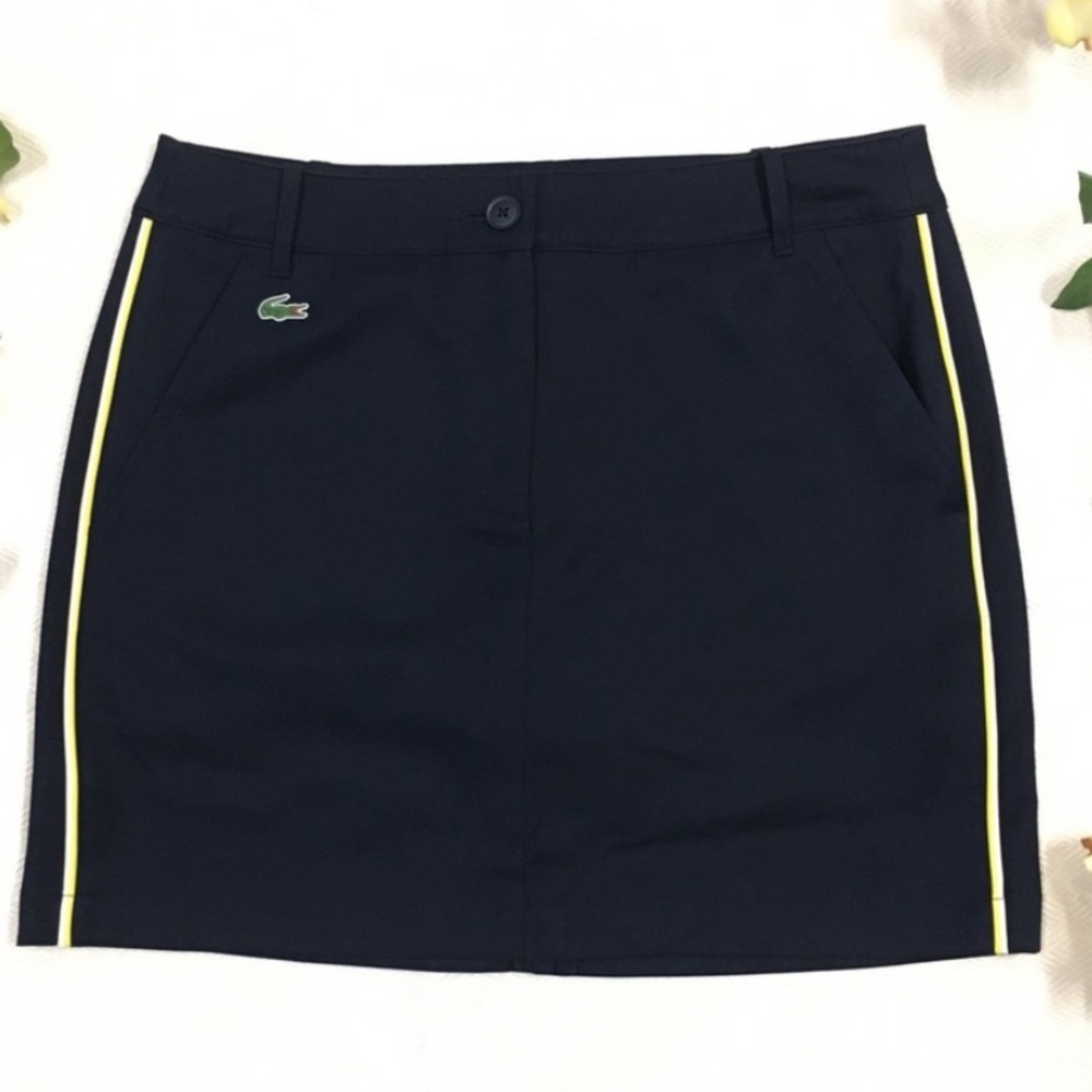 Lacoste skirt with shorts navy blue small